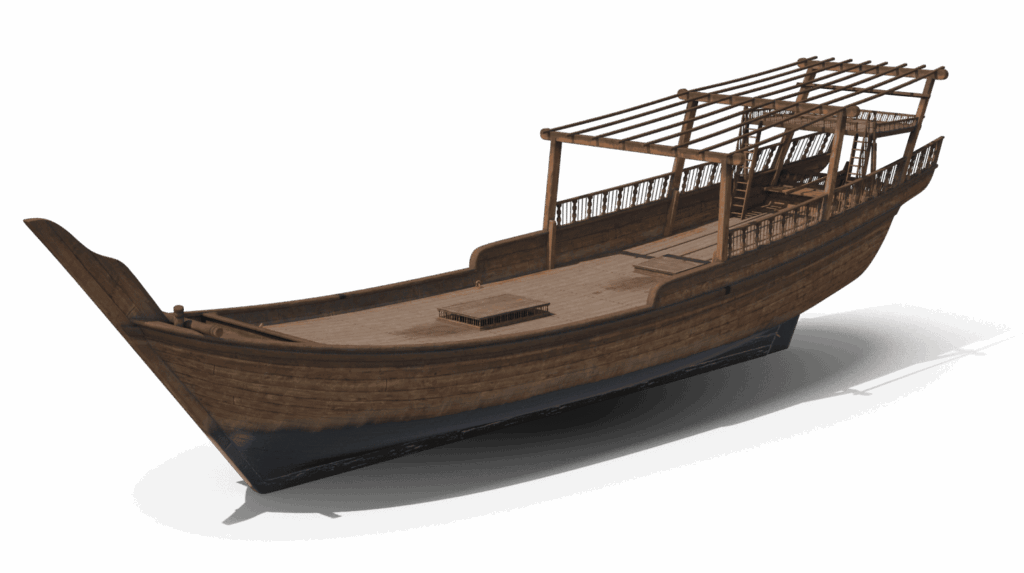 Dhow- Traditional Arabic Wooden Boat